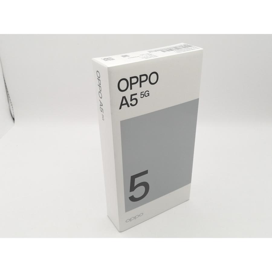 未使用】Oppo au 【SIMフリー】 OPPO A5 5G 4GB 128GB グリーン OPG06