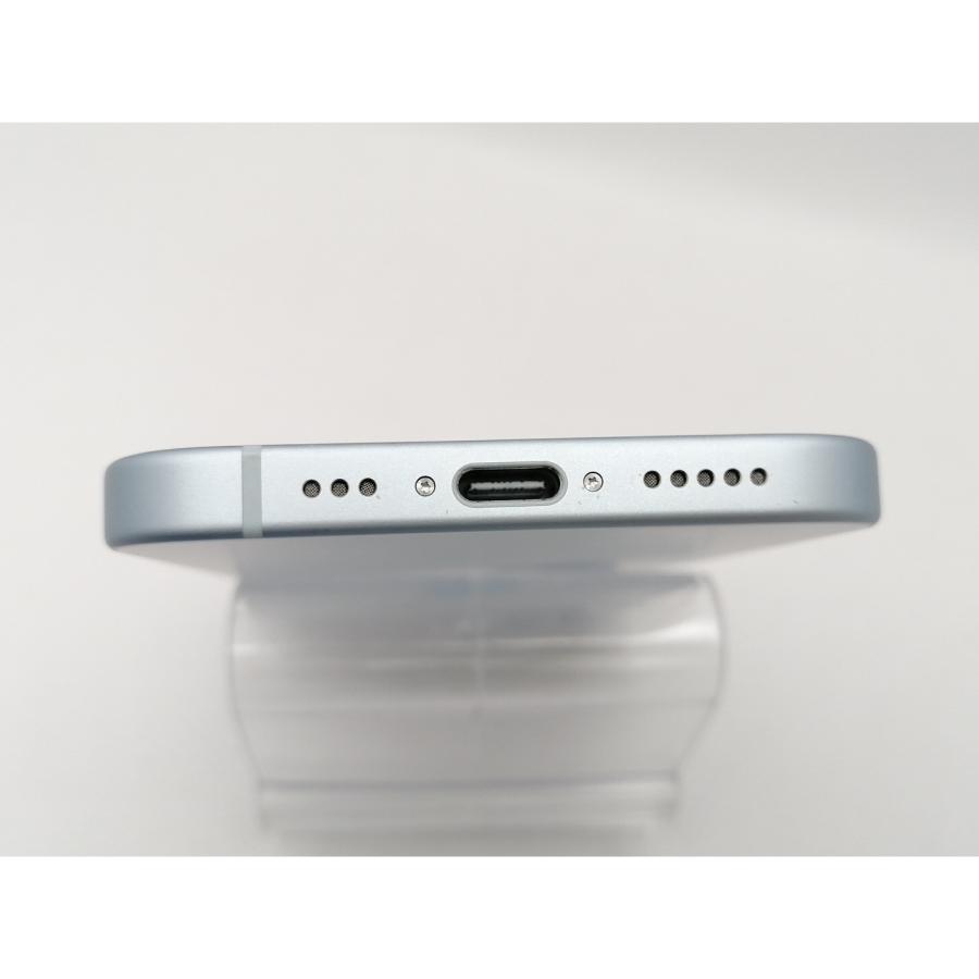 【中古】Apple docomo 【SIMフリー】 iPhone 15 128GB ブルー MTML3J/A【池袋東口】保証期間１ヶ月【ランクA】の画像