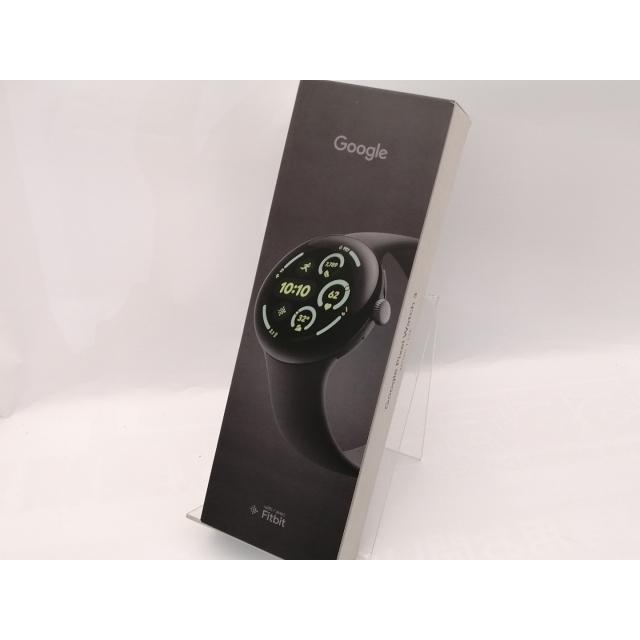 未使用】Google Pixel Watch3 LTEモデル 45mm Matte Black アルミ 