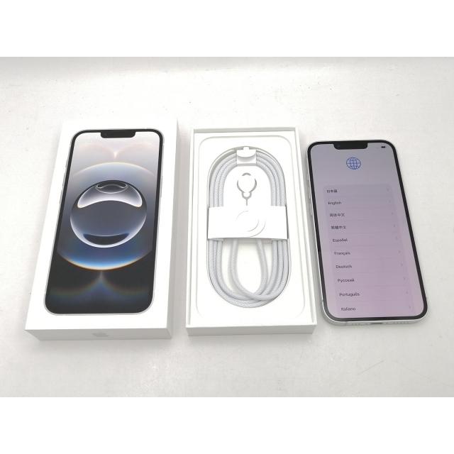 【中古】Apple 国内版 【SIMフリー】 iPhone 16e 128GB ホワイト MD1R4J/A【池袋東口】保証期間１ヶ月【ランクC】の画像
