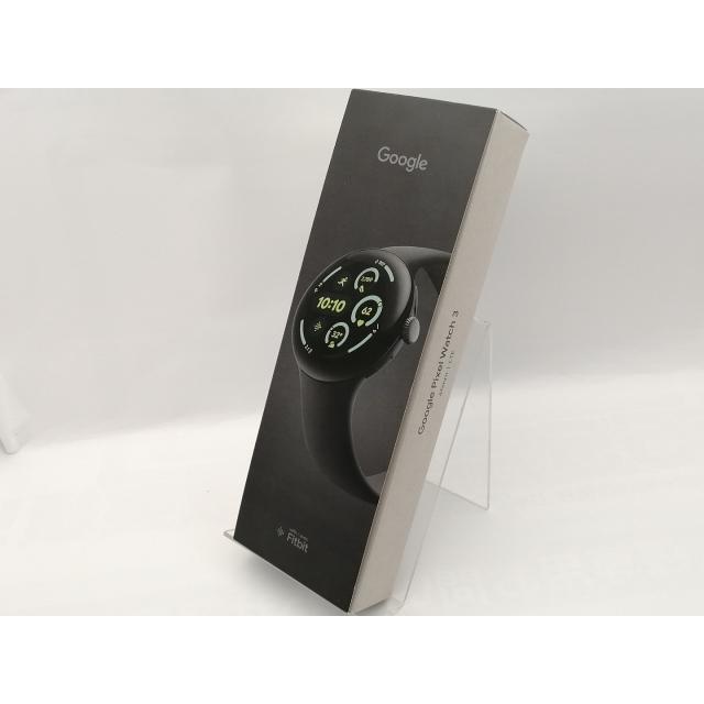 未使用】Google Pixel Watch3 LTEモデル 45mm Matte Black アルミ 