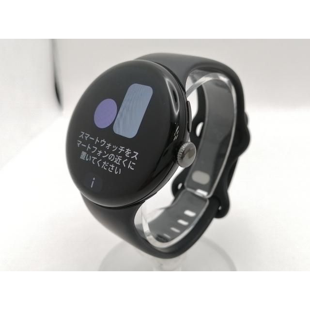 中古】Google Pixel Watch4 Wi-Fiモデル 45mm Matte Black アルミ 