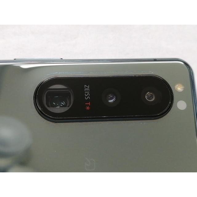 中古】SONY au 【SIMフリー】 Xperia 5 III グリーン 8GB 128GB SOG05