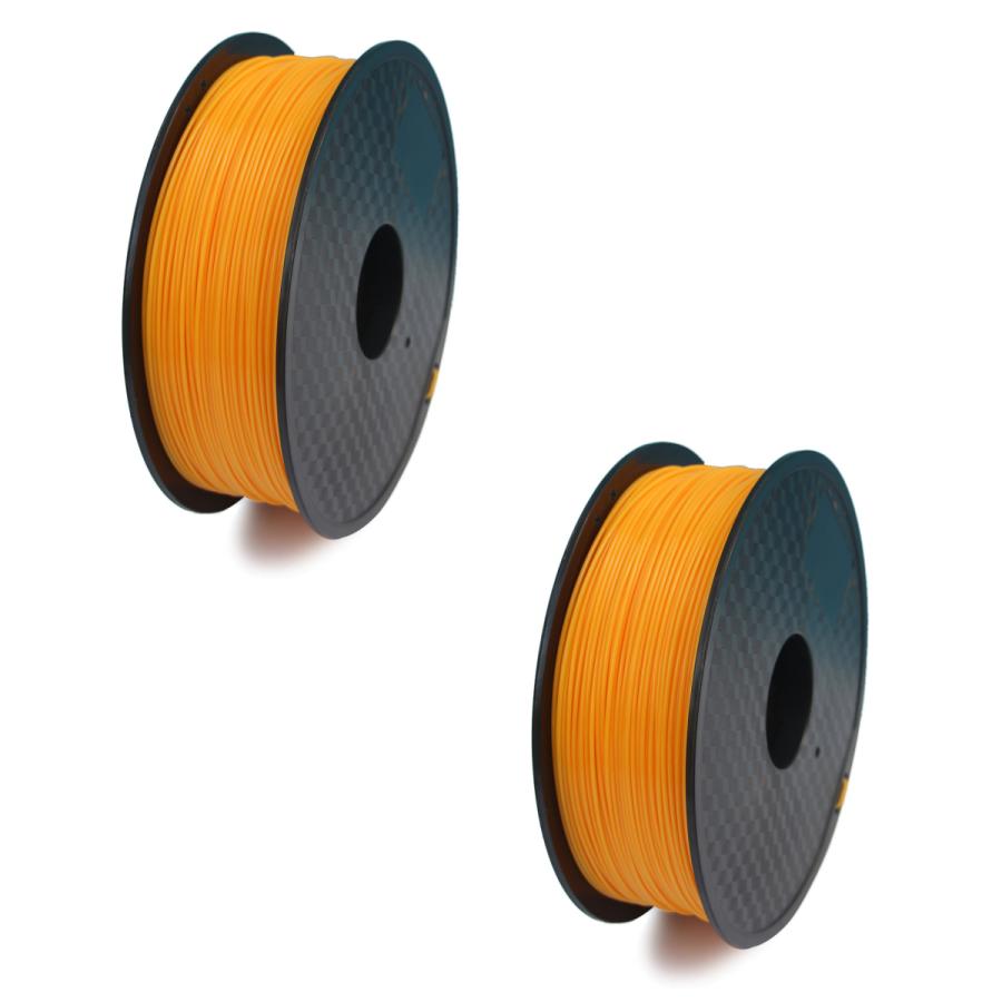 フィラメント 2個セット 3Dプリンター用素材 PLA樹脂材料 1.75mm