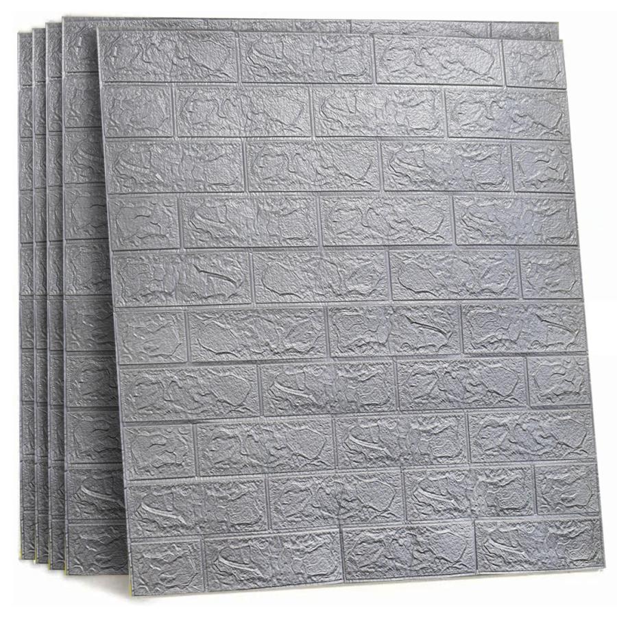 3d立体壁紙 レンガ Diyクッション 壁紙シール 防音シート ウォールステッカー 軽量壁紙シール 防水 10枚セット 薄めタイプ オフホワイト 70 77cm Sl026iv Janri通販 通販 Yahoo ショッピング