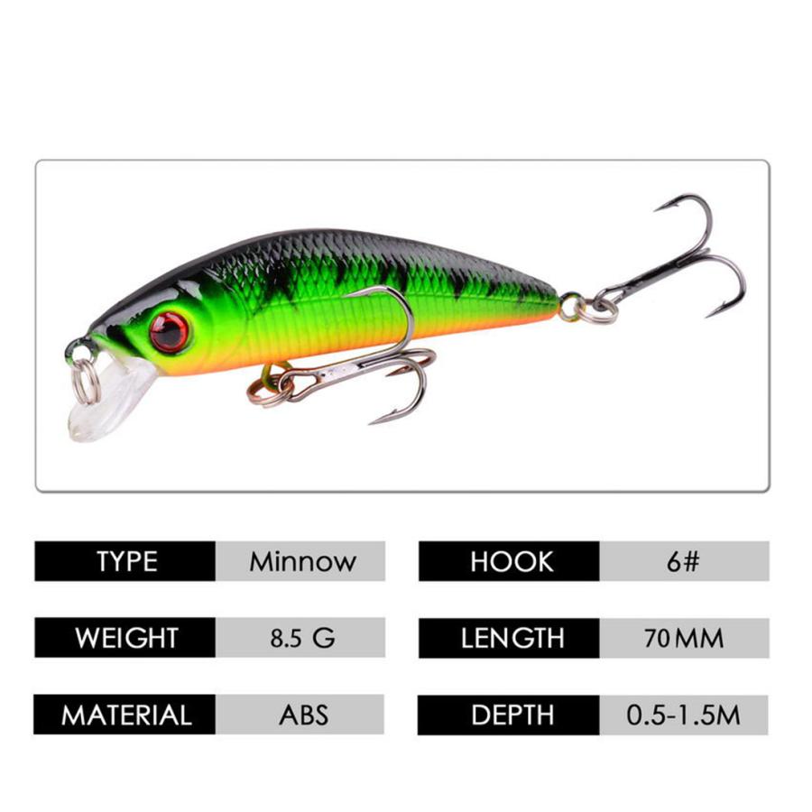 代引き不可】VIB ルアー 4個セット 疑似餌 約7cm 約8.5g VIB 釣り 餌