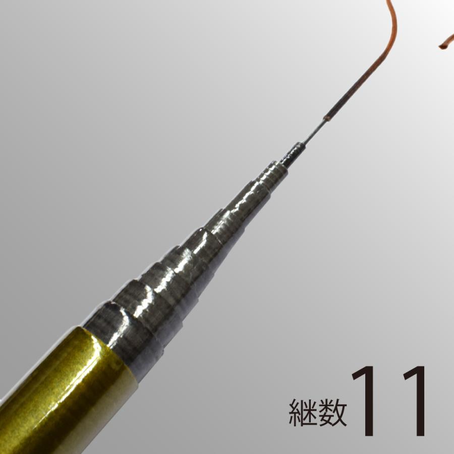 釣り竿 3.6m 超軽い 92g 釣りロッド 炭素繊維 硬調 渓流 11本継ぎ