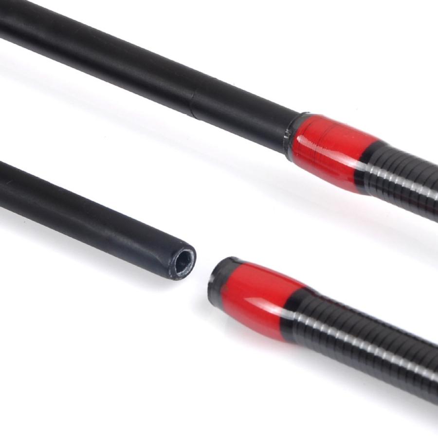 SHIMANO 赤 カーボン ルアーロッド ルアーロッド 1.83m ジギンガーZ レッドゾンビ 超軽量カーボン