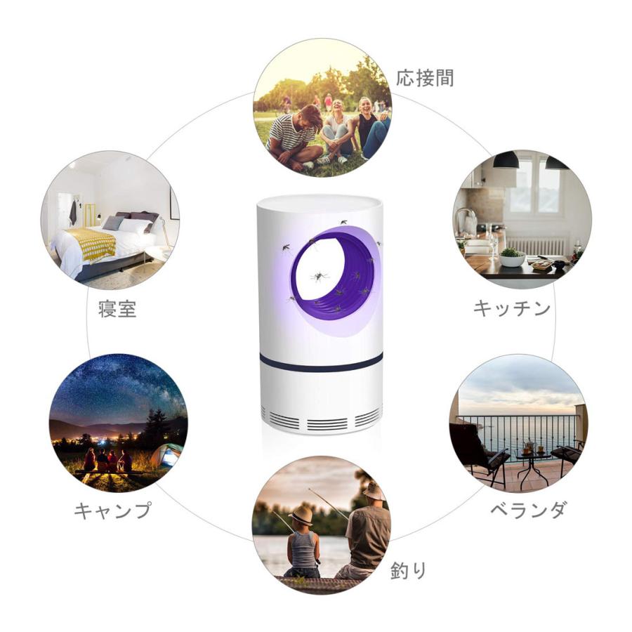 国内正規品 Hac ハック 吸引式蚊取りファン 薬品不使用 無臭 静音 置くだけ Hac2403