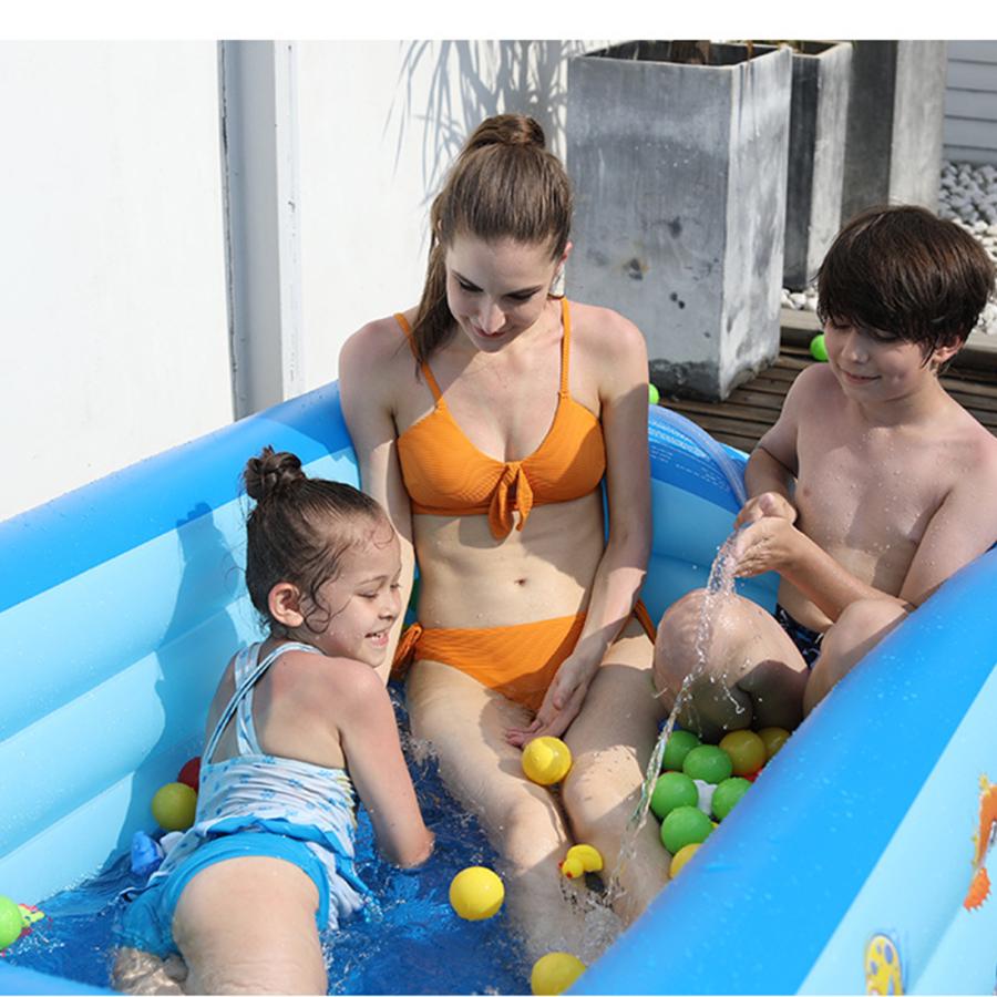 子供用プール 家庭用 ビニールプール 暑さ対策 厚く 室内 室外 厚く 漏れ防止 安心な3気室 水遊びに大活躍 親子遊び 1x85x35cm 1 2人に適用 Sl0 Janri通販 通販 Yahoo ショッピング