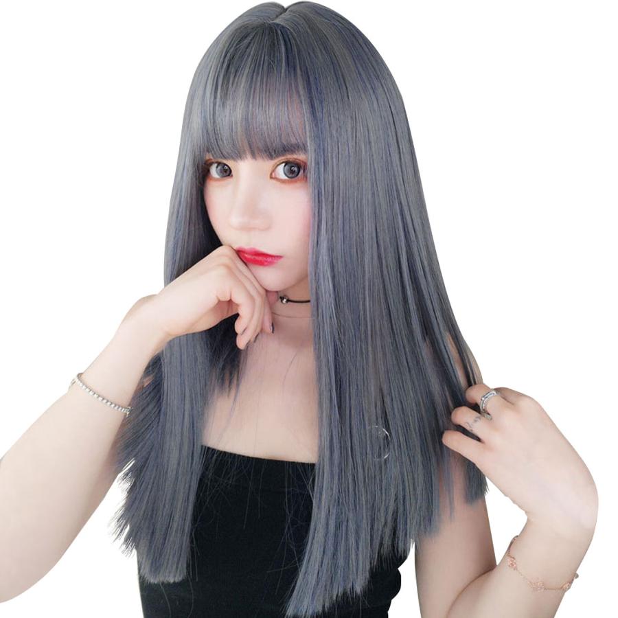 ウィッグ ボブ セミロング レディース ウィッグネット付き フルウィッグ グラデーション 小顔効果 ファッション ウィッグ ミディアム ストレート ショートボブ Sl1084 Bl Janri通販 通販 Yahoo ショッピング