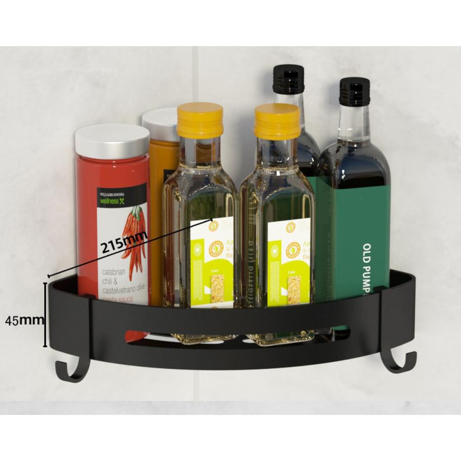 コーナーラック キッチン収納 調味料 スパイスラック 三角 収納棚 省