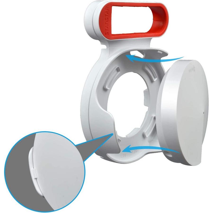 TP-Link Deco P7 WiFi 壁掛けホルダー 配線収納 家庭用WiF iシステムWi