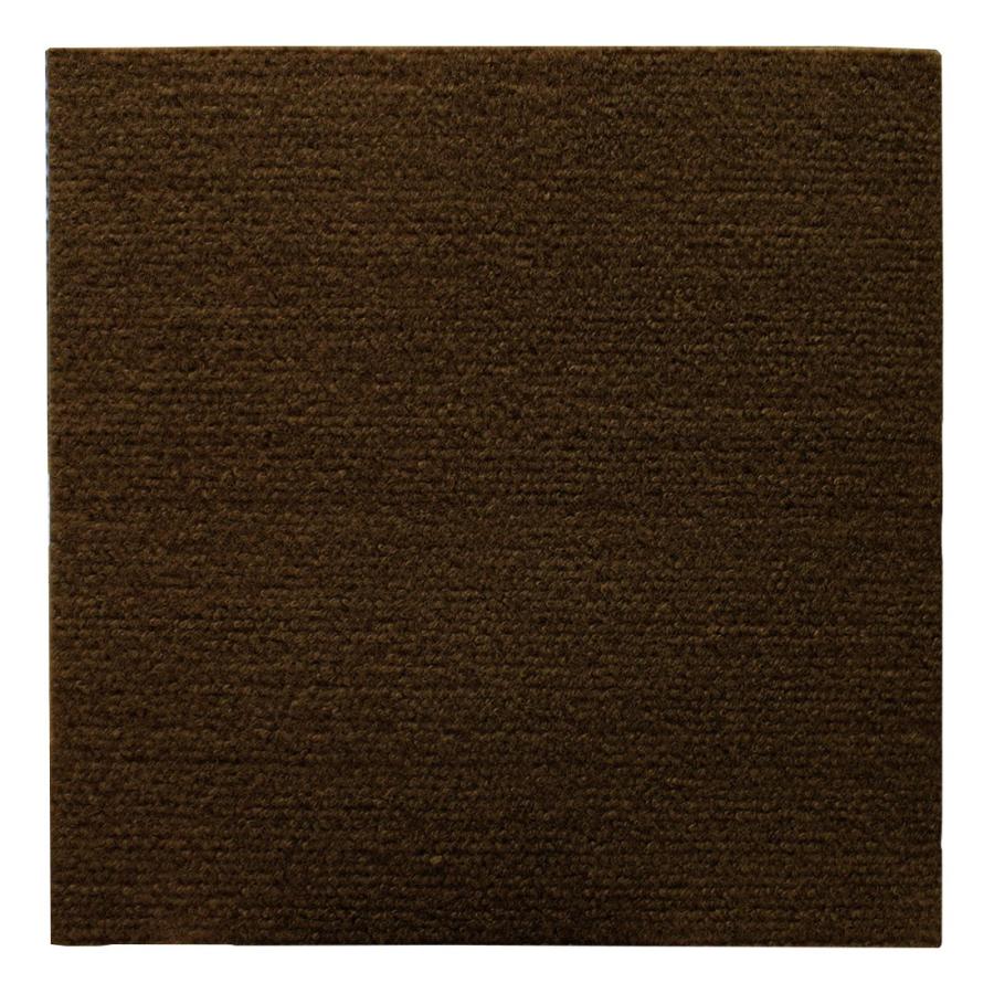 新品　ジョイントマット 30×30cm 60枚 カーペット ブラウン タイルマット のり付きタイルカーペット 30*30*0.4cm 10枚セット 裏面のり付き