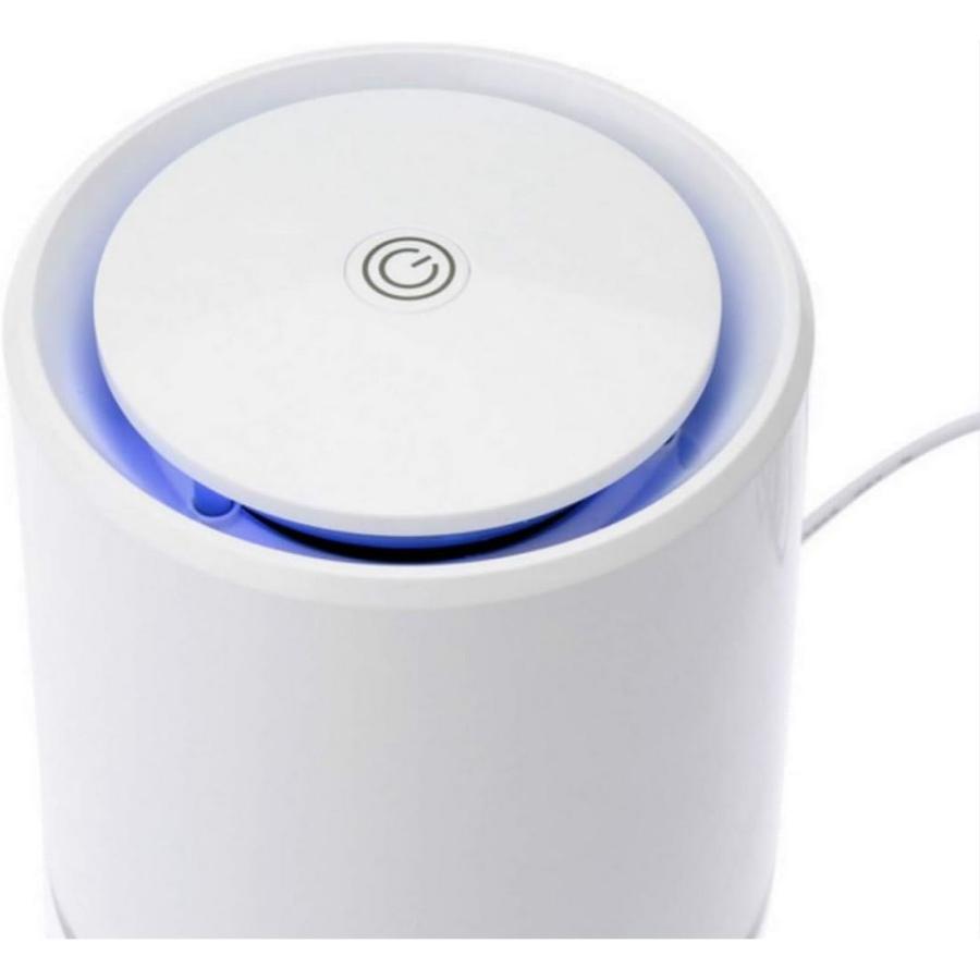 ポータブル空気清浄機 HEPAフィルター付き小型 USB給電 32dB 静音 卓上