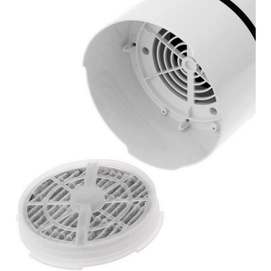 ポータブル空気清浄機 HEPAフィルター付き小型 USB給電 32dB 静音 卓上