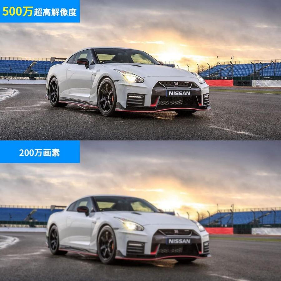 防犯カメラ 500万画素カメラ4台＋12インチ液晶一体型NVR 3TBHDD内蔵