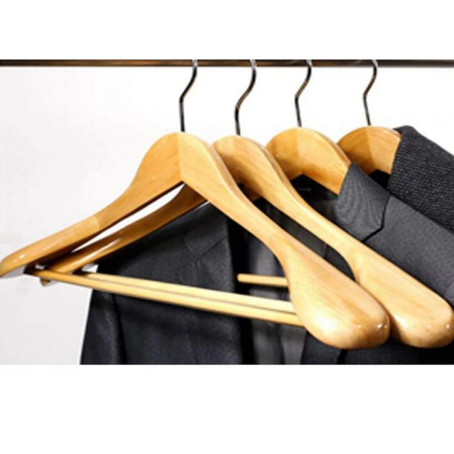 ハンガー 木製ハンガー 6本セット 衣類ハンガー 洋服ハンガー メンズ