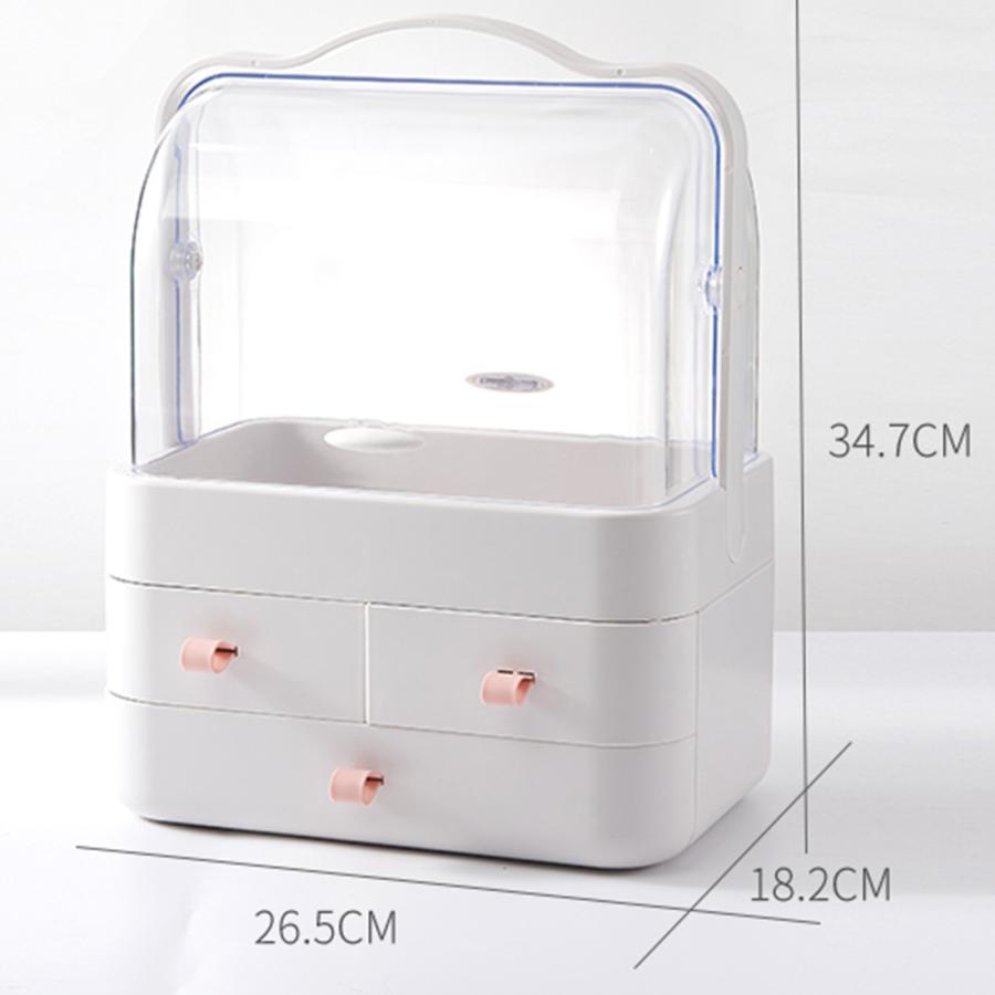 メイクボックス コスメボックス 化粧品収納ボックス メイクケース防水