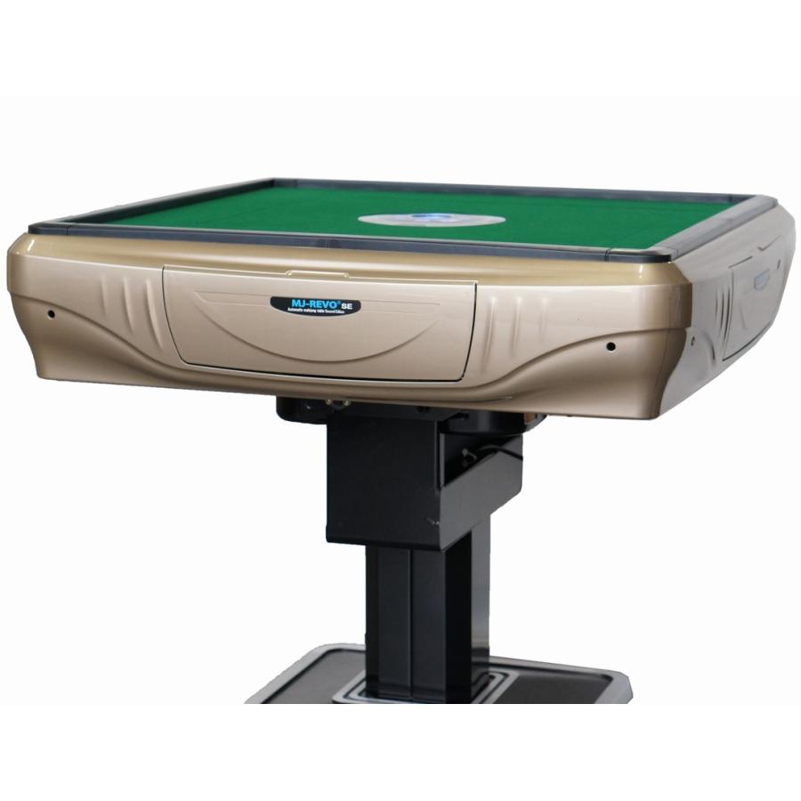 【美品】全自動麻雀卓MJ-ROVO　SE　折りたたみ　シャンパンゴールド 全自動麻雀卓 MJ-REVO SE 折りたたみ シャンパンゴールド : 麻雀卓の雀