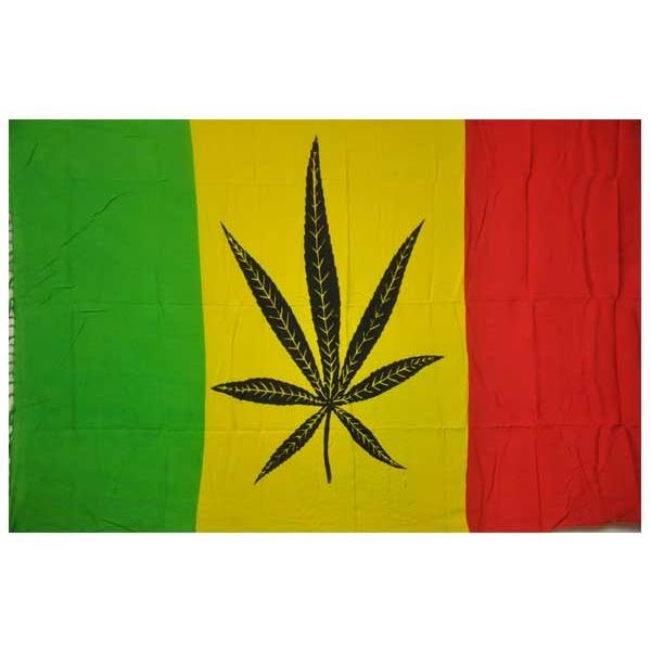 メール便ｏｋ ガンジャ マリファナラスタカラー ラスタフラッグ パレオにも レゲエ ジャマイカ Flag5 アジアン雑貨ジャンタルマンタル 通販 Yahoo ショッピング