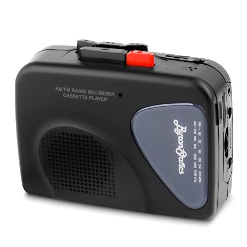パナソニック　FM/AMチューナー内蔵ポータブルラジオカセットプレイヤー ByronStatics ポータブルカセットプレイヤー レコーダー FM AM ラジオ