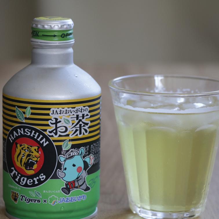 JAおおいがわ 阪神タイガース お茶ボトル缶 JA 大井川農協 静岡茶