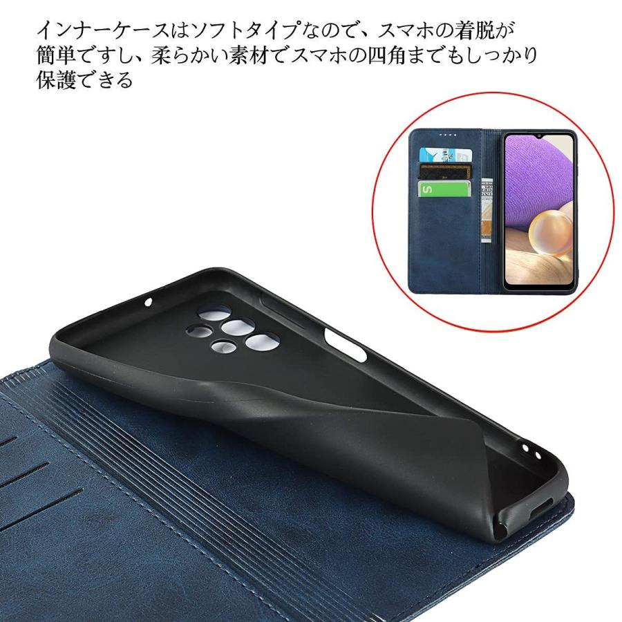 Galaxy A A32 ケース 手帳型 5G SCG08 au スマホケース galaxya32 耐