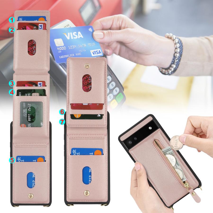 Google Pixel pixel 6 ケース ショルダー レオパード 6a スマホケース