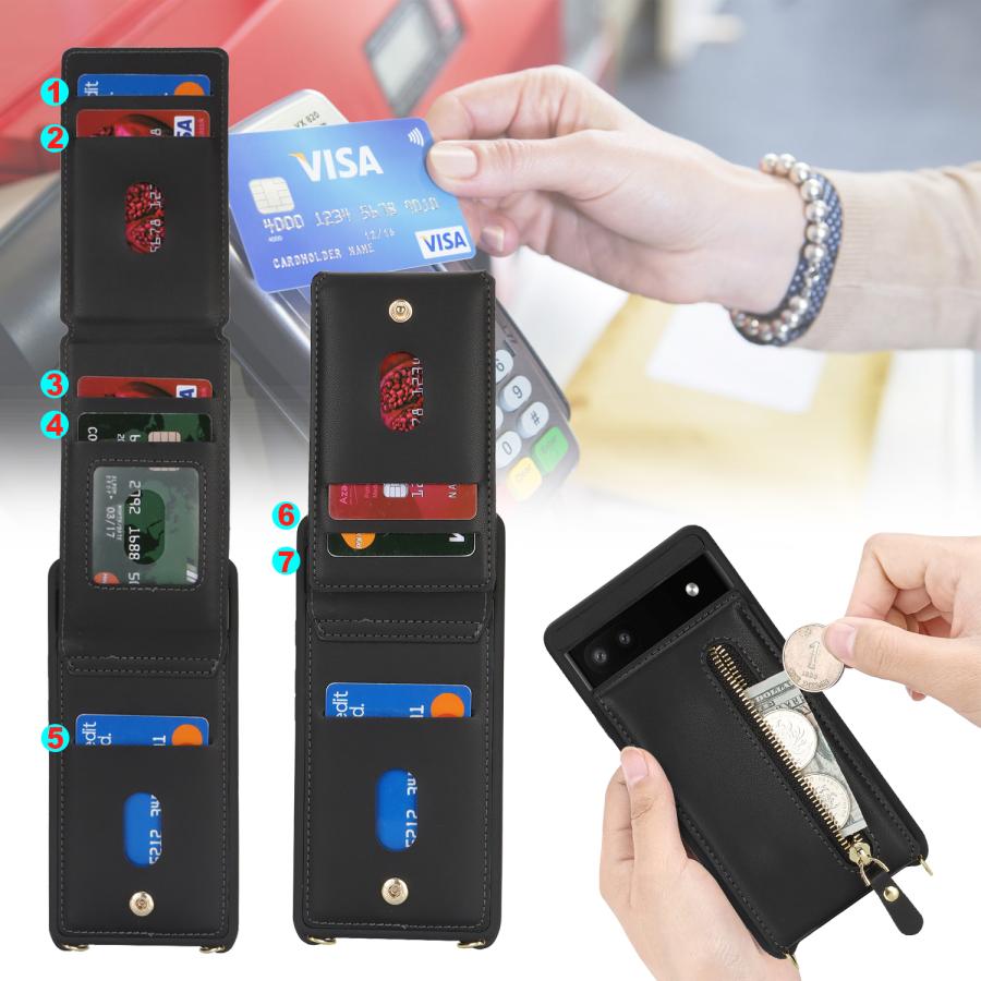 Google Pixel pixel 6 ケース ショルダー レオパード 6a スマホケース