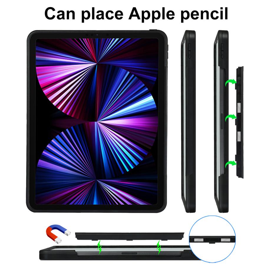 【スタンド、ケース、pencil付】Apple iPad Pro 12.9インチ iPad Pro ケース 12.9 インチ 2021 ペン収納 12.9inch スタンド 立て