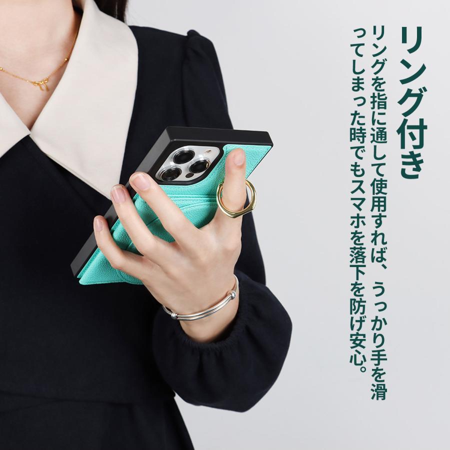 iPhone11 ケース ショルダー 手帳型 ストラップ付きライトブルー iPhone11 ケース ショルダー 手帳型 ストラップ付きライトブルー