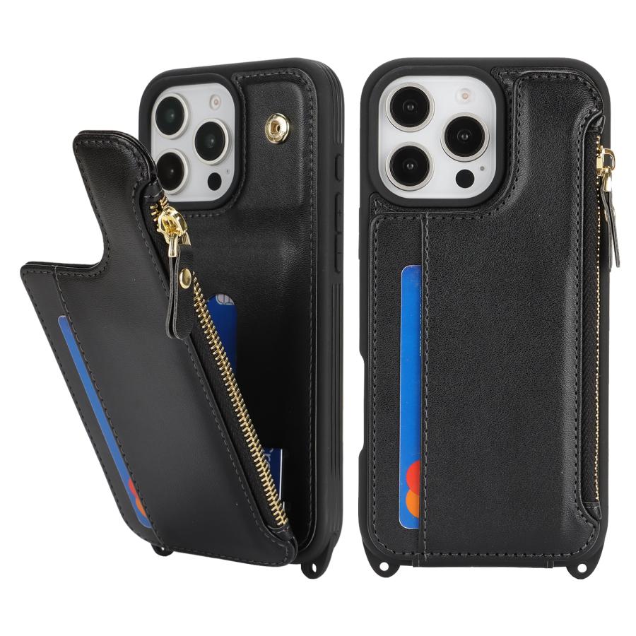 iPhone 16 plus スマホケース カード収納 pro ケース ショルダー