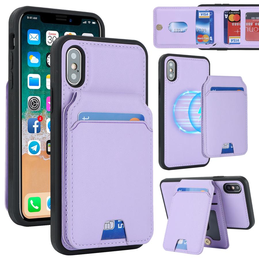 iPhone XS xs ケース マグセーフカードケース X スマホケース