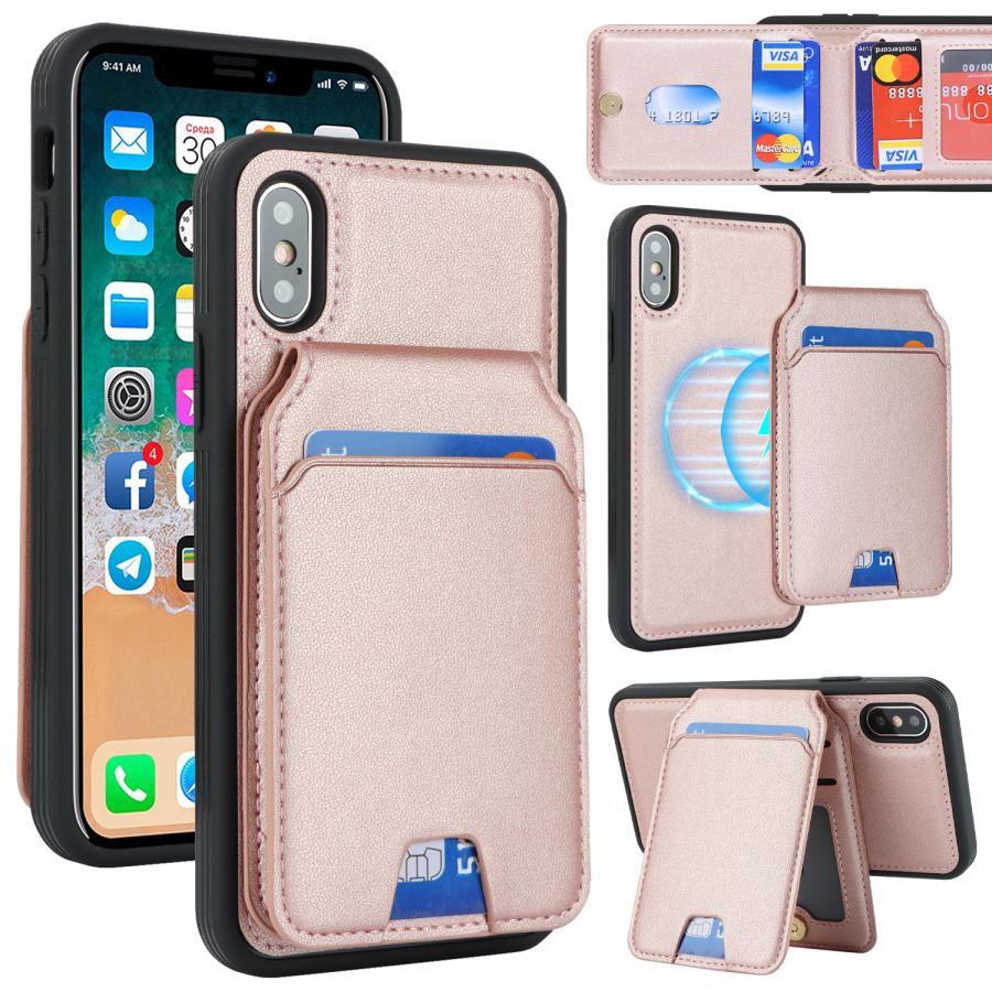 iPhone XS xs ケース マグセーフカードケース X スマホケース カード