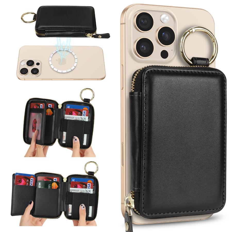 iPhone 17 MagSafe 対応 air 16 15 14 13 12 マグセーフ 通帳ケース