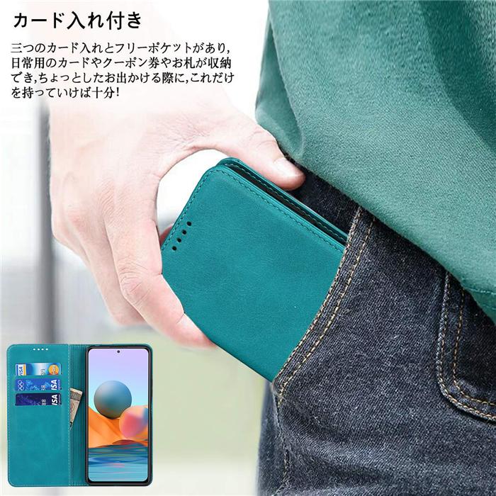 Redmi Note 11 ケース 手帳型 カバー xiaomi Pro 5G 楽天モバイル 携帯