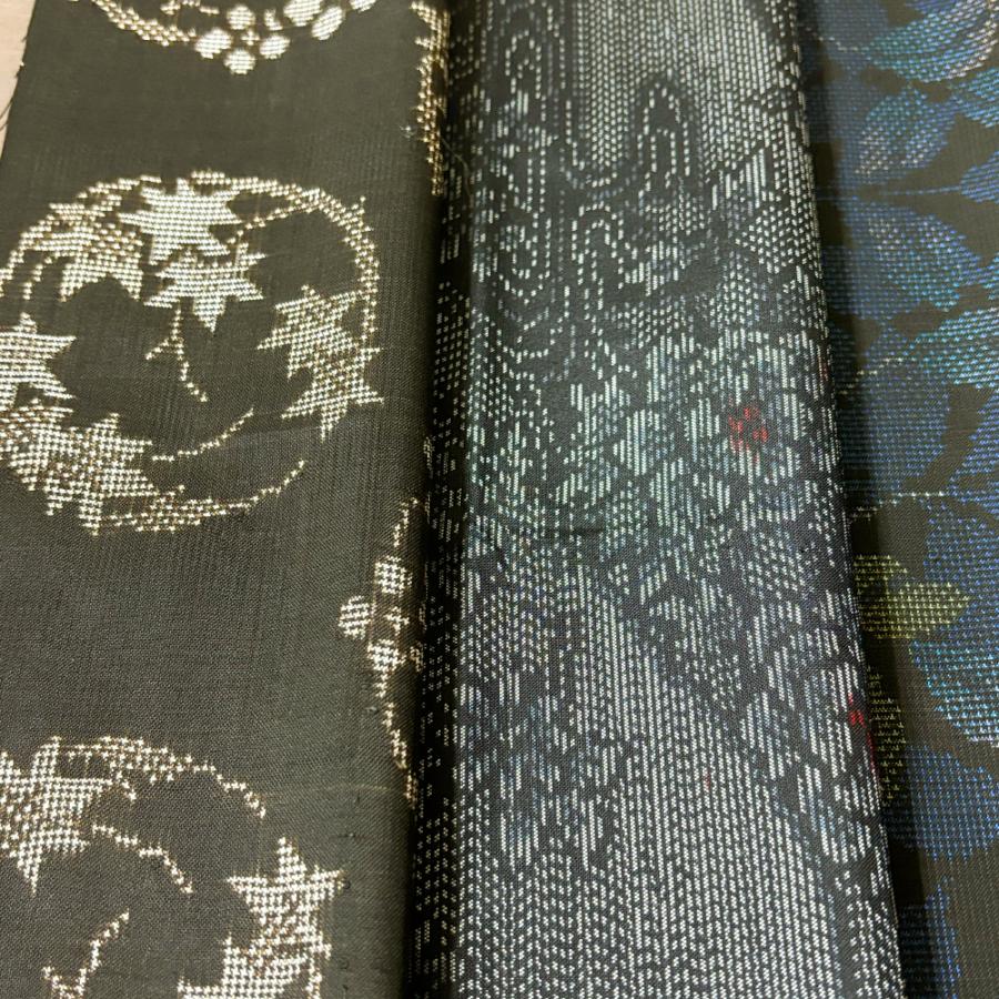 正絹・大島紬のジャケット・裏布付き・四角ハギレ・オーダー専門の縫製士お仕立て 正絹・大島紬のジャケット・裏布付き・四角ハギレ・オーダー専門