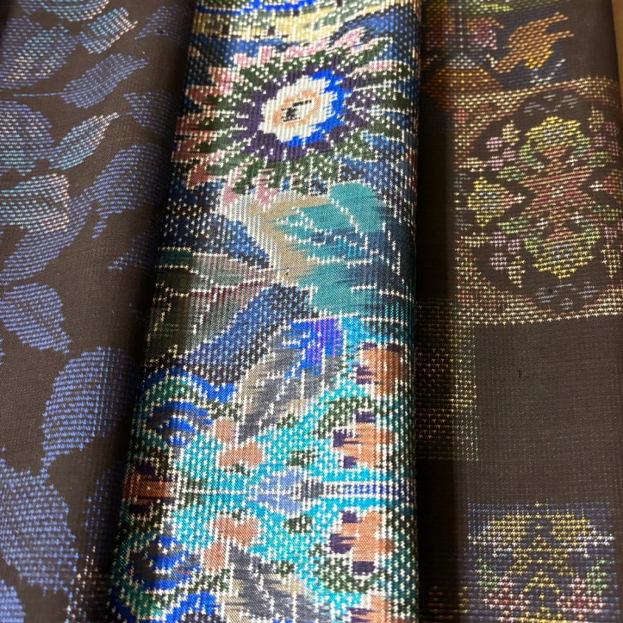 正絹・大島紬のジャケット・裏布付き・四角ハギレ・オーダー専門の縫製士お仕立て 正絹・大島紬のジャケット・裏布付き・四角ハギレ・オーダー専門