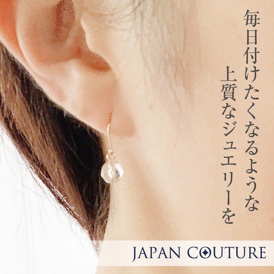 即納 水晶ピアス K18 18金 クオーツ 天然石 18金ピアス 揺れる ピアス
