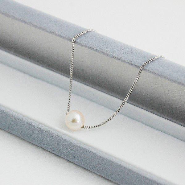 和珠 パール 7mm あこや本真珠 パールネックレス スルーネックレス 