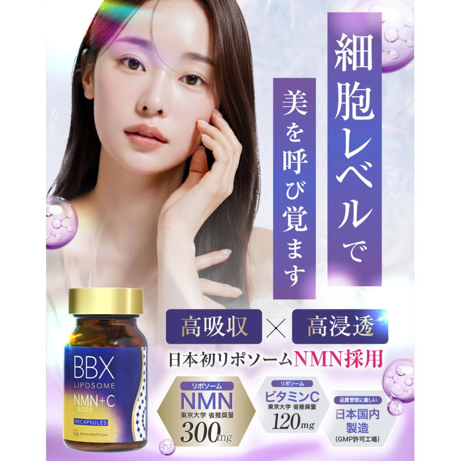 Doctor Health Care BBX リポソームNMN リポソームビタミンC サプリ