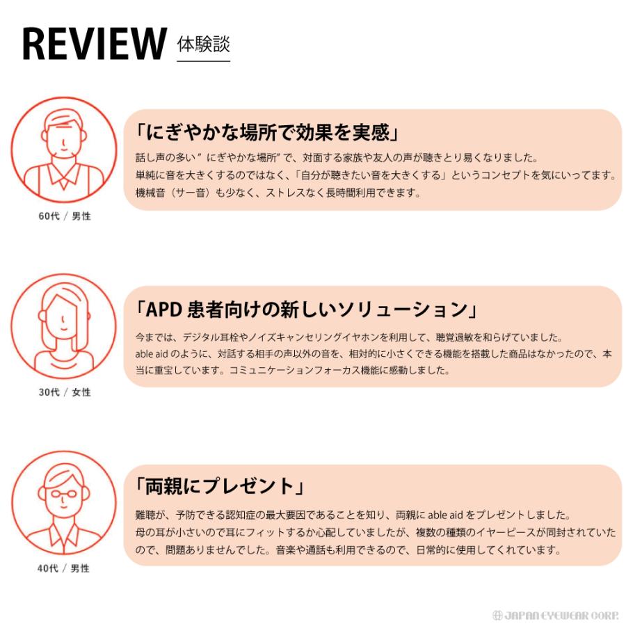 集音器 日本製 ワイヤレス 充電式 adle aid エイブルエイド 補聴器