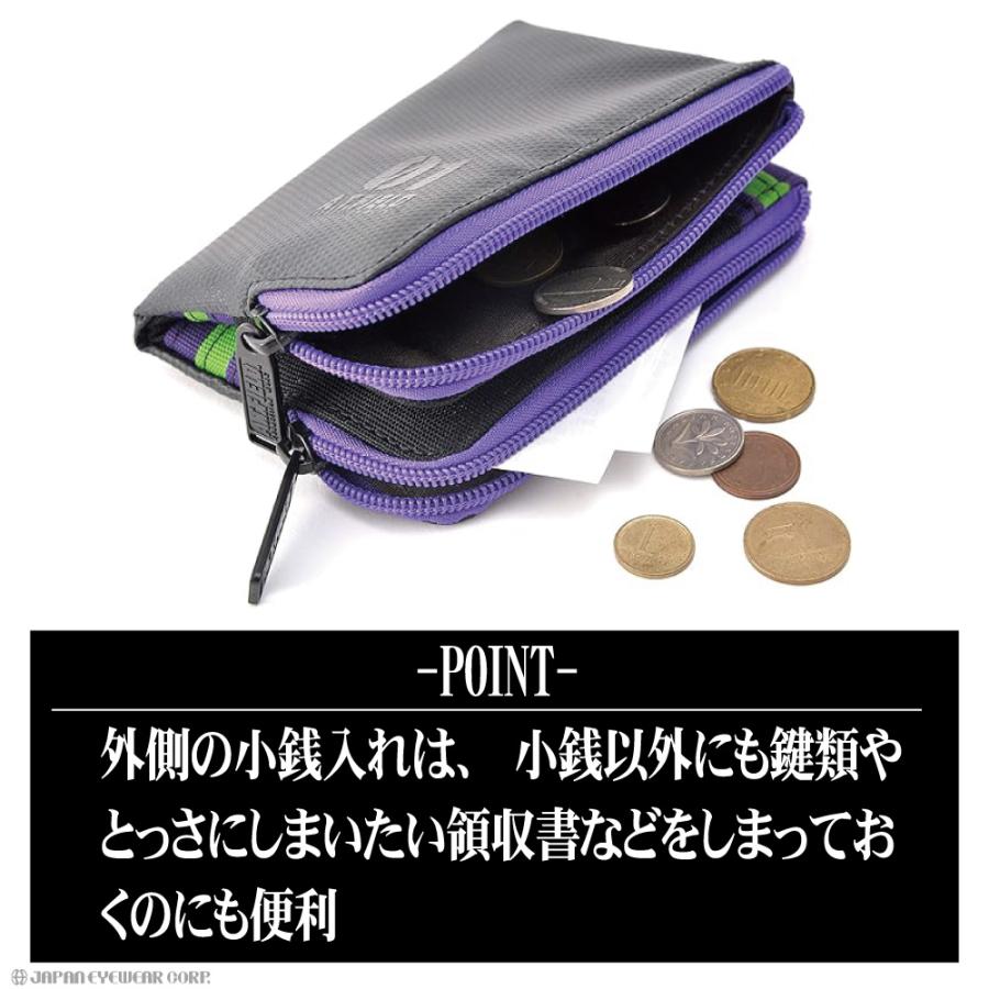 DEVICE（デバイス） 財布 二つ折り エヴァンゲリオン DEVICE×A.T.FIELD