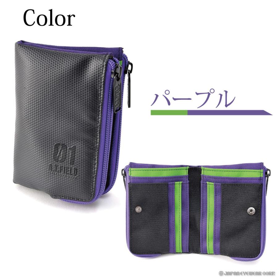 DEVICE（デバイス） 財布 二つ折り エヴァンゲリオン DEVICE×A.T.FIELD