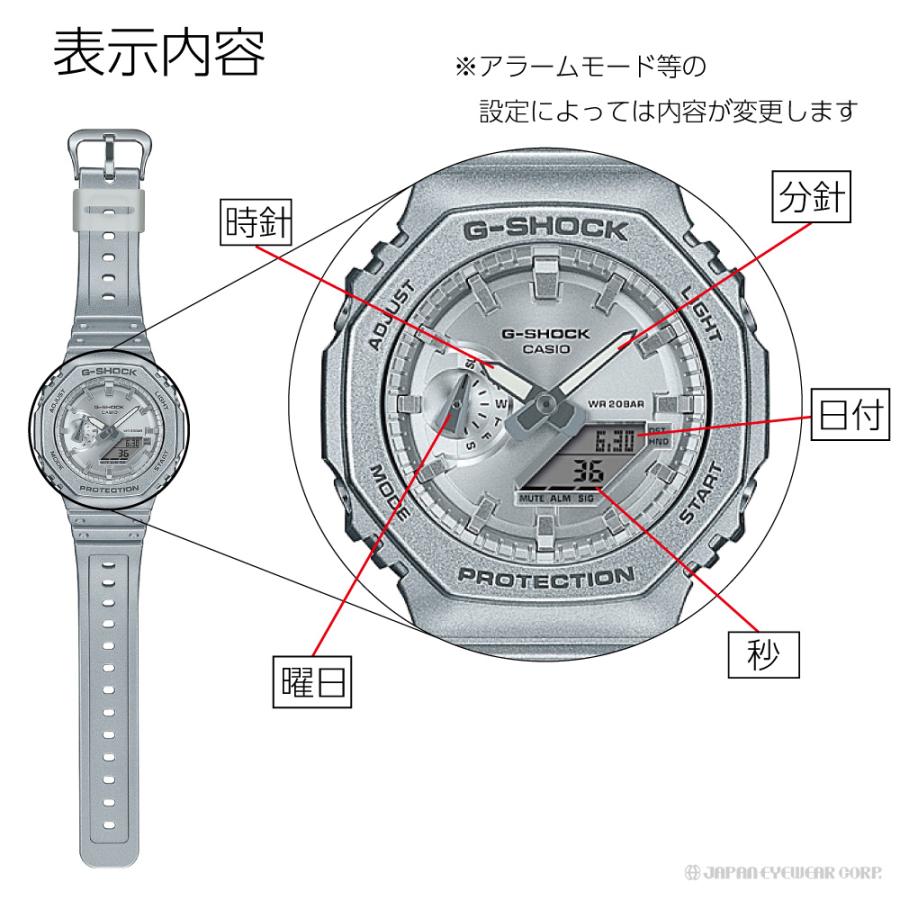 CASIO カシオ G-SHOCK 腕時計 GA-2100FF-8 ジーショック CASIO カシオ G-SHOCK 腕時計 GA-2100FF-8 ジーショック
