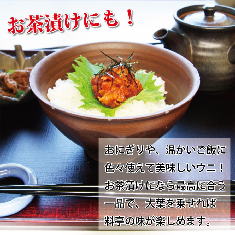 塩うに 塩ウニ 75g 高級バフンウニ 日本三大珍味 福井県 越前仕立て