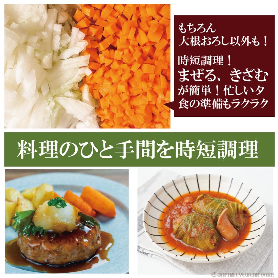 ナカサ フードプロセッサー 大根おろし器 鬼おろしができるフード