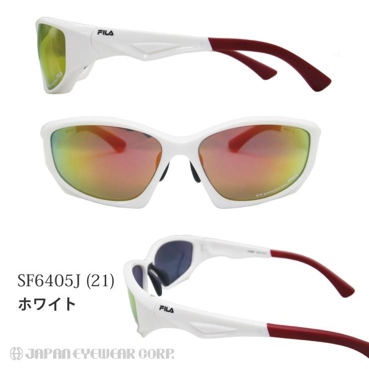 スポーツ サングラス FILA フィラ SF6405J UVカット ブランド プラスチック製 ミラー 野球 サイクリング ジョギング ゴルフ マラソン メンズ レディース 爆買 | FILA | 04
