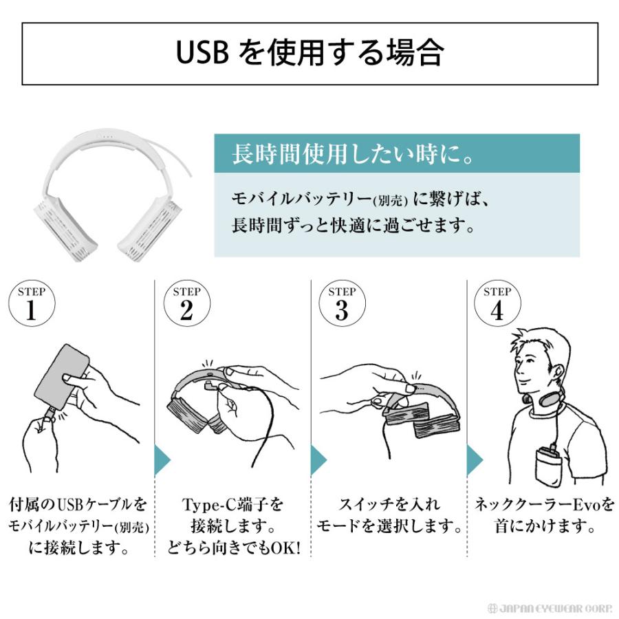 THANKO ネッククーラーEvo 専用バッテリー同梱モデル サンコー THANKO